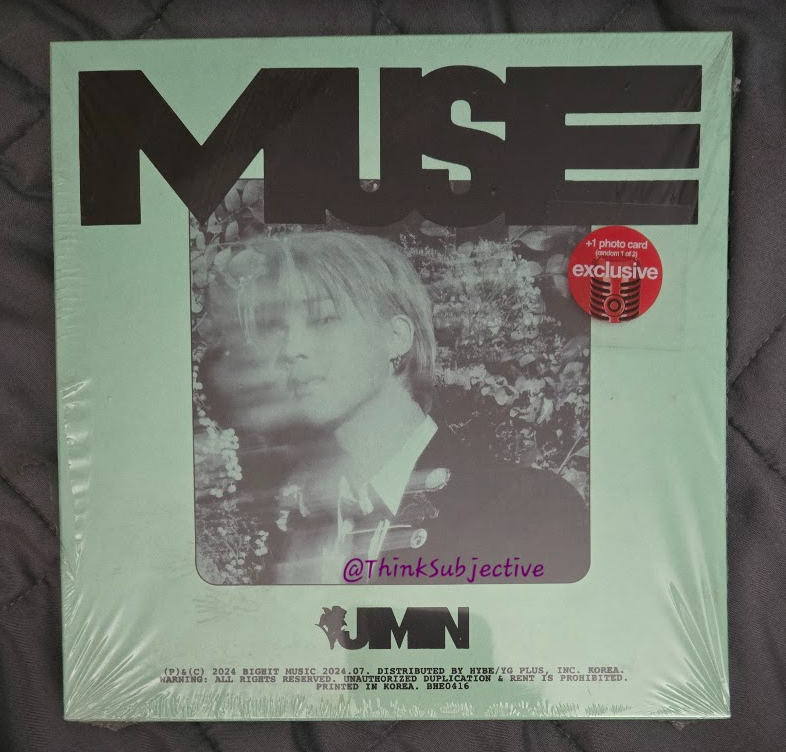 ThinkSubjective's tweet photo. MUSE (Blooming) Album Giveaway

RULES:
~USA🇺🇸 ONLY
~OT7 aRMy &amp; follows @BTS_twt
~ℝ𝔼𝕋𝕎𝔼𝔼𝕋 for entry

[ɪ ᴡɪʟʟ @ 1 ᴡɪɴɴᴇʀ.]
ENDS TOMORROW NIGHT➡️7/9

-MUTED-     (8/13) https://t.co/MFcV1D8Ns1