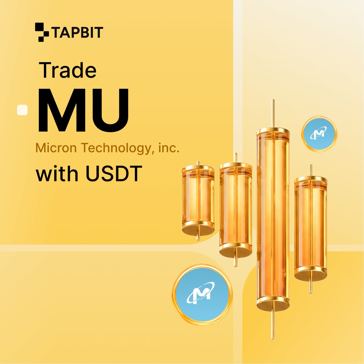 Tapbitglobal's tweet photo. MU fact of the day 💡

Micron is one of the few companies that produces both DRAM and NAND flash memory at scale.

Its chips are found in AI servers, gaming PCs, smartphones, and data centers around the world.

👉 Trade $MU on Tapbit: https://t.co/bstYlYAHhB https://t.co/4GGSwtLeoc