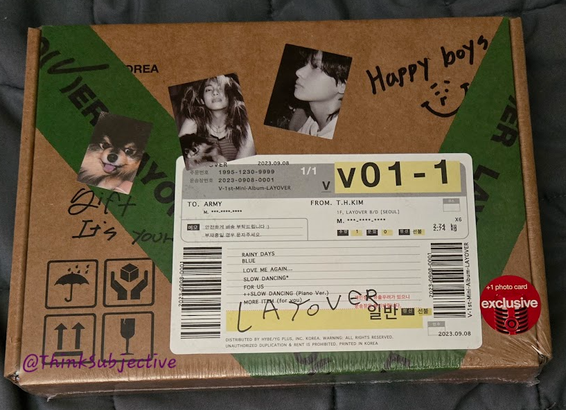 ThinkSubjective's tweet photo. LAYOVER (ver.1) Album Giveaway

RULES:
~USA🇺🇸 ONLY
~OT7 aRMy &amp; follows @BTS_twt
~ℝ𝔼𝕋𝕎𝔼𝔼𝕋 for entry

[ɪ ᴡɪʟʟ @ 1 ᴡɪɴɴᴇʀ.]
ENDS TOMORROW NIGHT➡️7/9

-MUTED-     (9/13) https://t.co/7xTp8ROiP0