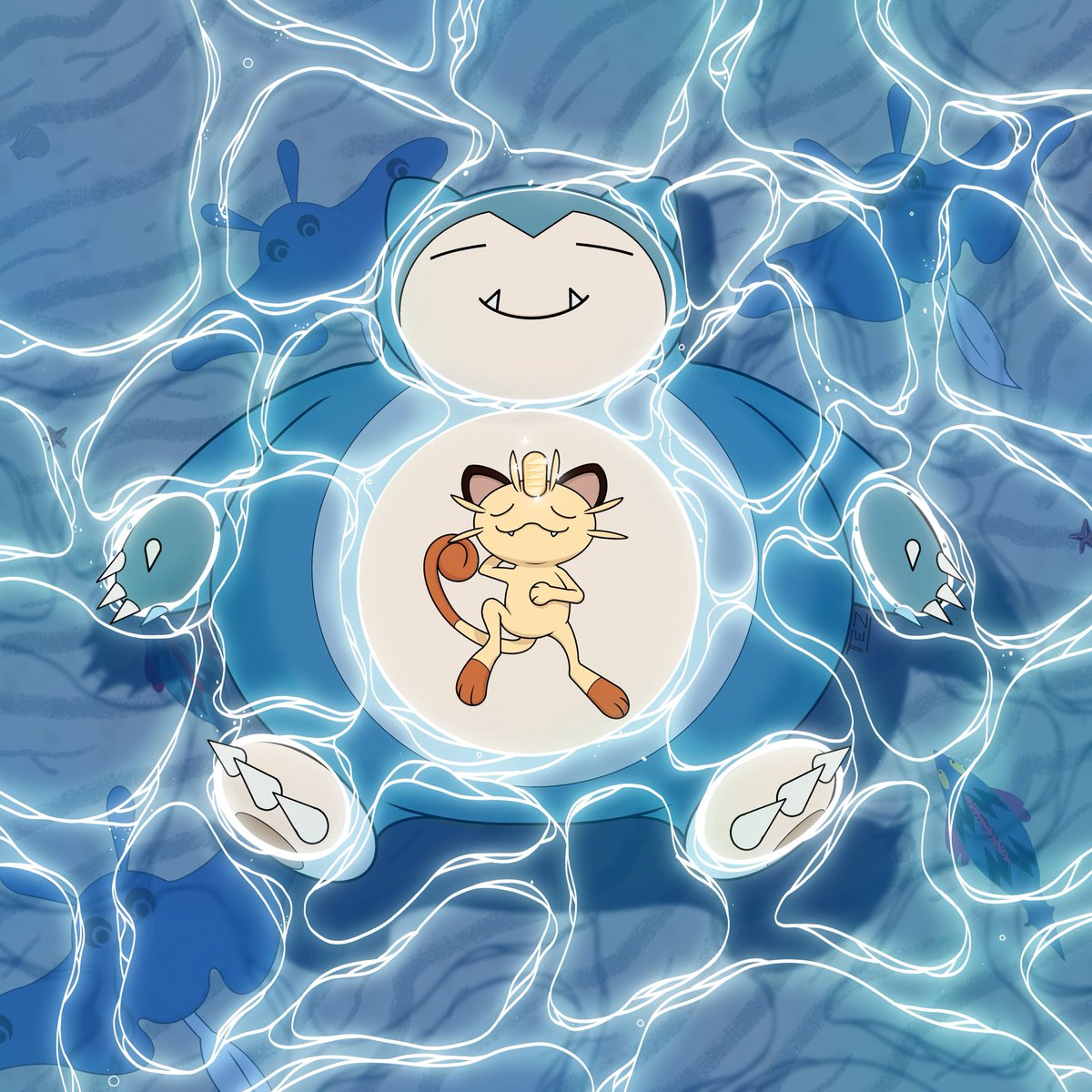 TezDigArt's tweet photo. #pokemonㅤㅤㅤ Happy Summer https://t.co/Haq2lAYfAt