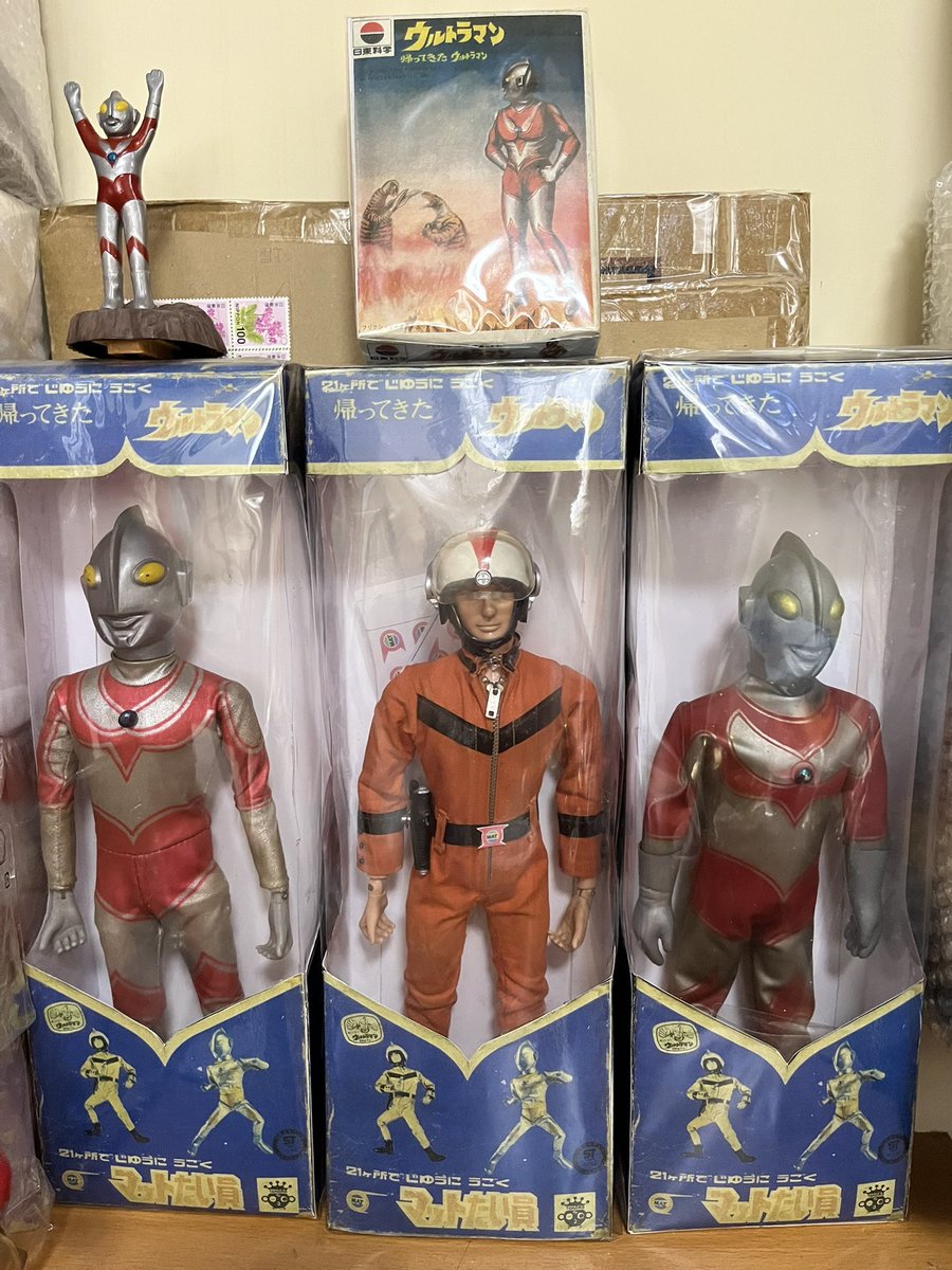 😈 旧タカラ 正義の味方 マット隊員 帰ってきたウルトラマン 変身