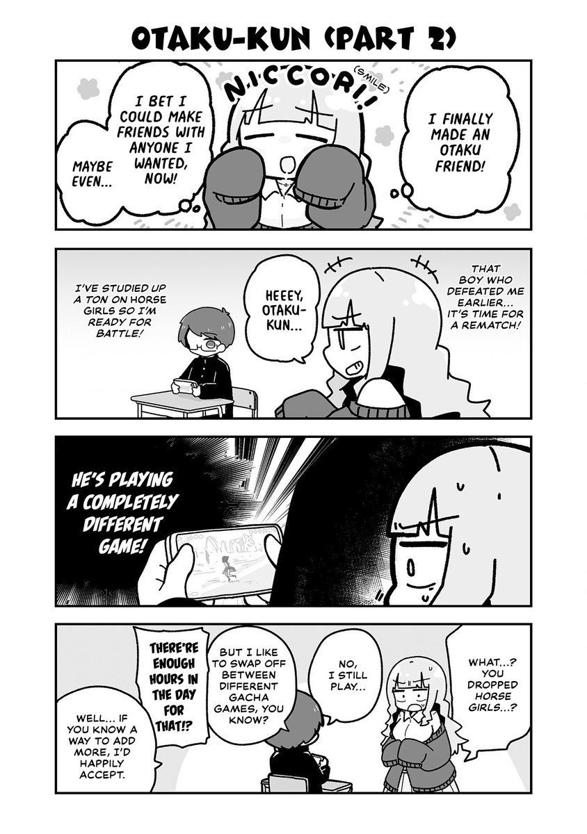 LET'S GO TO KARAOKE!
#manga #galtaku 