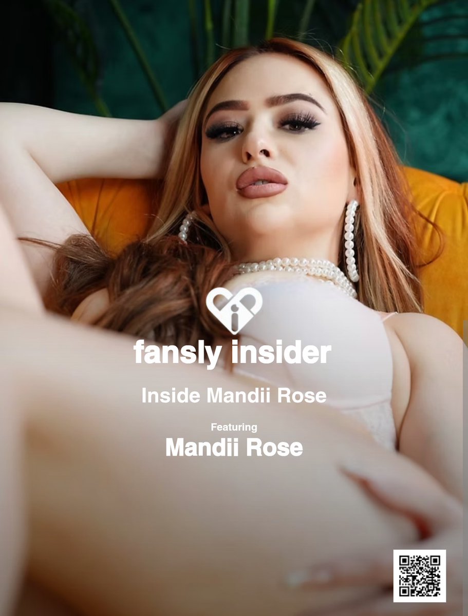 OfInsiderMag's tweet photo. "Inside Mandii Rose", featuring Mandii Rose (@Mand_iirose) Fansly Insider Magazine is where you meet the human story behind the creators—not just the content. https://t.co/24vgli7RqQ
#Fanslyinsider #CreatorStories #BehindTheCreator https://t.co/YtD0okrDdS