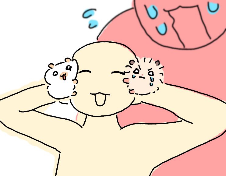 n_syuung's tweet photo. 듣기싫은 말이 있을땐 
햄스터귀마개를 사용해보세요🐹 https://t.co/uZarISnkwg
