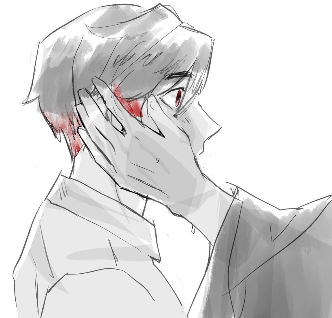 peachthyme's tweet photo. My art for @NarWool’s ooshio fic in the #adeltaMiniBang https://t.co/TidYFSwhCp