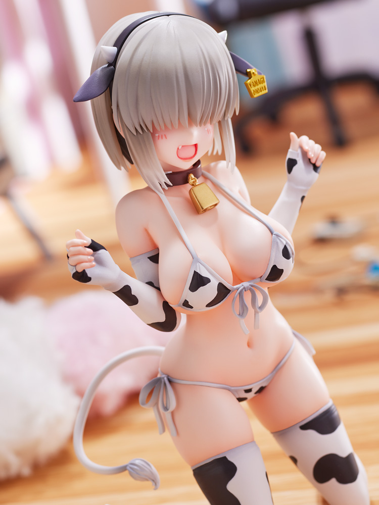 wave_corp's tweet photo. 【再販情報】1/7スケール 宇崎 柳【牛柄ビキニ】が再販決定！製品ページ公開しました！2026年12月発売予定です。https://t.co/siJ87azAaz #宇崎ちゃん #宇崎柳 #YanagiUzaki #ウェーブ https://t.co/0HInEvFXBp