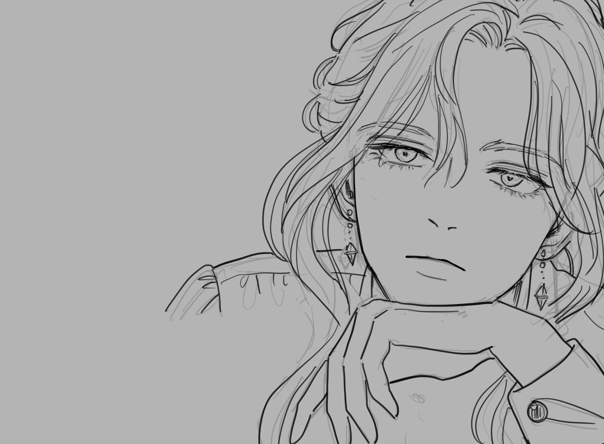 fuyo33's tweet photo. ちらり　久しぶりにお絵描きした
頭にずっとあった次回キャラです https://t.co/impa7hx65n
