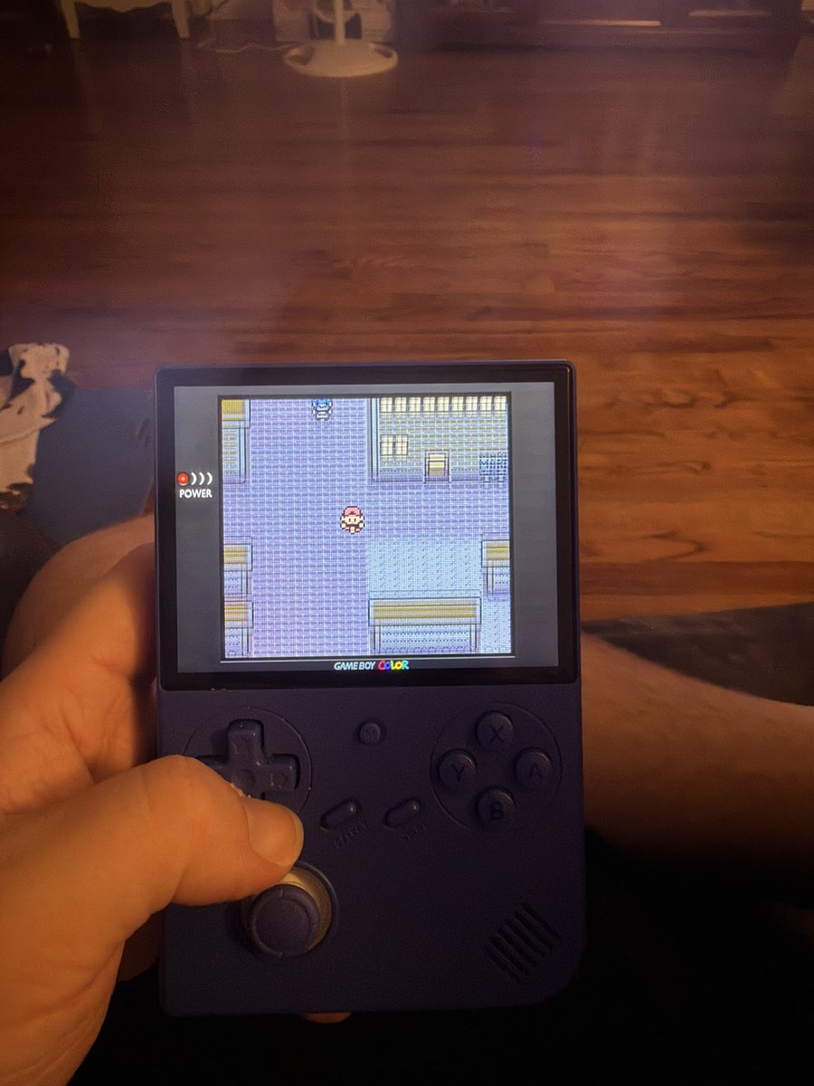 AyeffPokemon's tweet photo. Resumed my shiny dratini shiny gene egg hatching 

Pokemon Silver 

1/128 odds 

About 102 eggs in . Eggs take forever in gen 2 lol 

This is my RG40xxv that I’ve had for a long time 

I switch saves back and forth with my modded 3ds depending on how I feel like playing . https://t.co/1MuY05VtDY