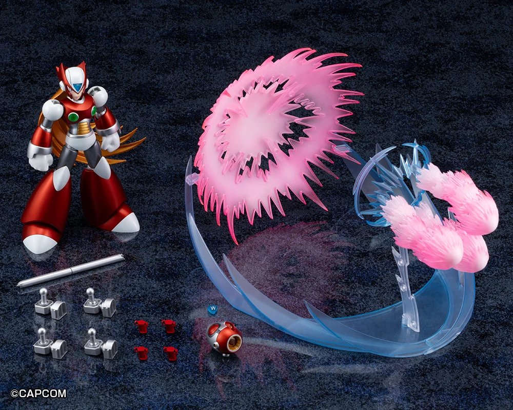 Kotobukiya_akb's tweet photo. 【コトブキヤ秋葉原館2階】
予約情報：2026年12月発売予定
『ゼロ 1st Ver. Limited Edition』¥13,200(税込)

▲「#ロックマンX」プラモデルシリーズ史上最大級の「スパイラルクラッシュバスターエフェクト」が新規付属！
※コトブキヤショップ限定品※

ぜひご予約ください！
#ロックマン https://t.co/2dnuHwlPFH