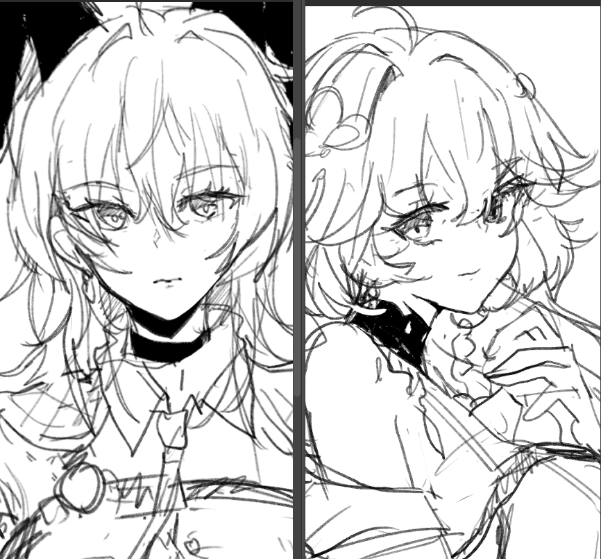 Novuwu_draws's tweet photo. Making photocards of two wives first of course https://t.co/dRLdIzJ6yg