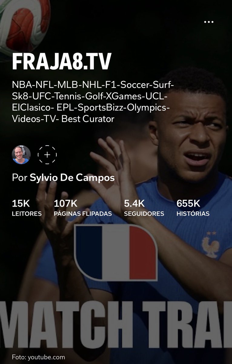 fraja8's tweet photo. FRAJA8 TV
https://t.co/E5UrMVDtCq…
#nba #nfl #nhl #mlb #wnba #wsl #ucl #ufc #tennis #f1 #surf #sk8 #epl #mls #soccer #njr #ucl #sls #rayssa #wimbledon #messi #worldcup #flamengo #cr7 #neymar #repbx #dodger #djokovic #argentina #france #mbappe #leomessi #marrocos #sinner https://t.co/xdScOXNXrg