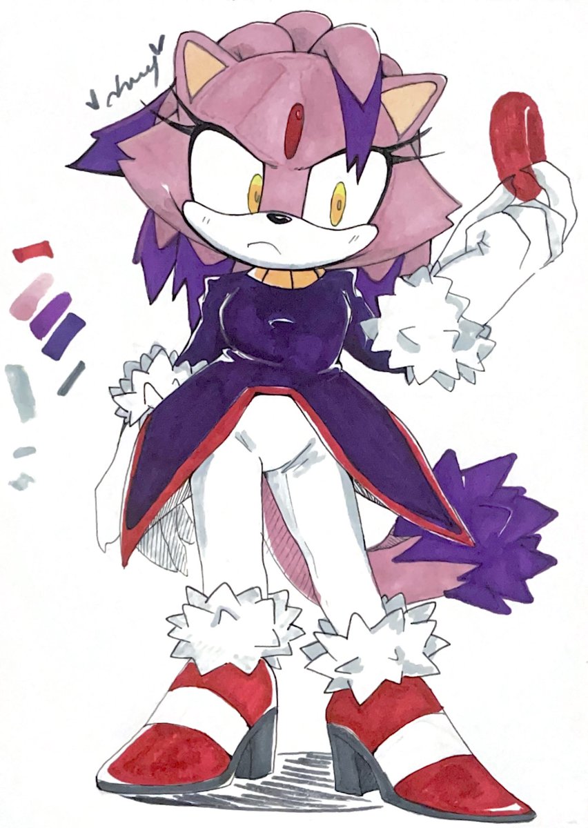 K_Wiwina's tweet photo. Dibujos viejos de Blaze que nunca subi https://t.co/w2OqrfwKcT