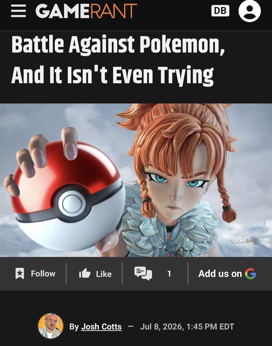TheMaeMayhem's tweet photo. This is genuinely so pitiful. The fact that the thumbnail on the article when you click on it is slightly different is an admission of guilt. This article should’ve just been taken down completely and never approved. https://t.co/e1aXEo8bPu