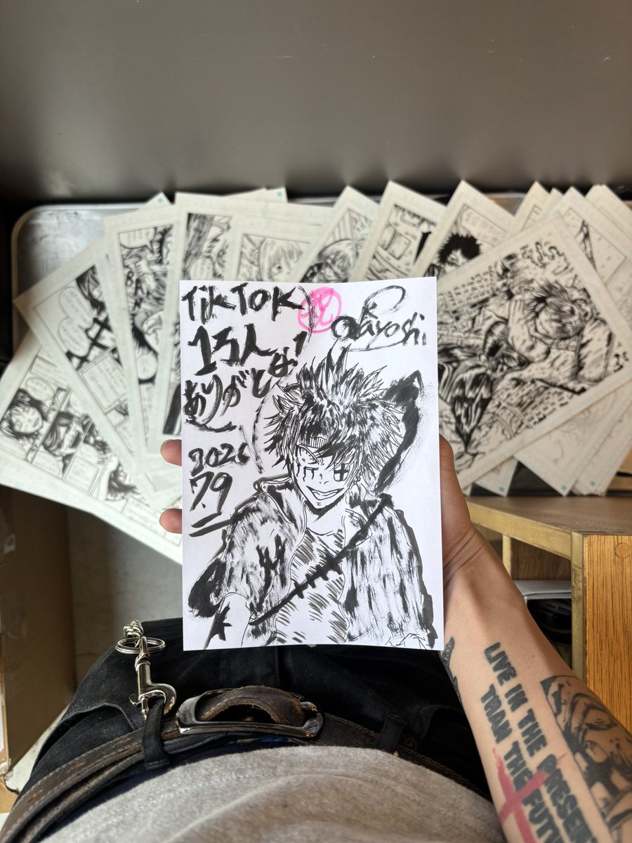 odayoshi22's tweet photo. TikTok follower 1万人arigatou!!!
#漫画家 #漫画 https://t.co/dWvmKzEWHK