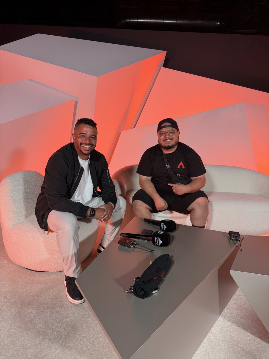 Ayy_TonyRomero's tweet photo. Had a great segment on the @EWC_EN broadcast with @RayndayGaming during ALGS in Paris! #ewc2026 #algs #apexlegends https://t.co/ooNfMXdW5p