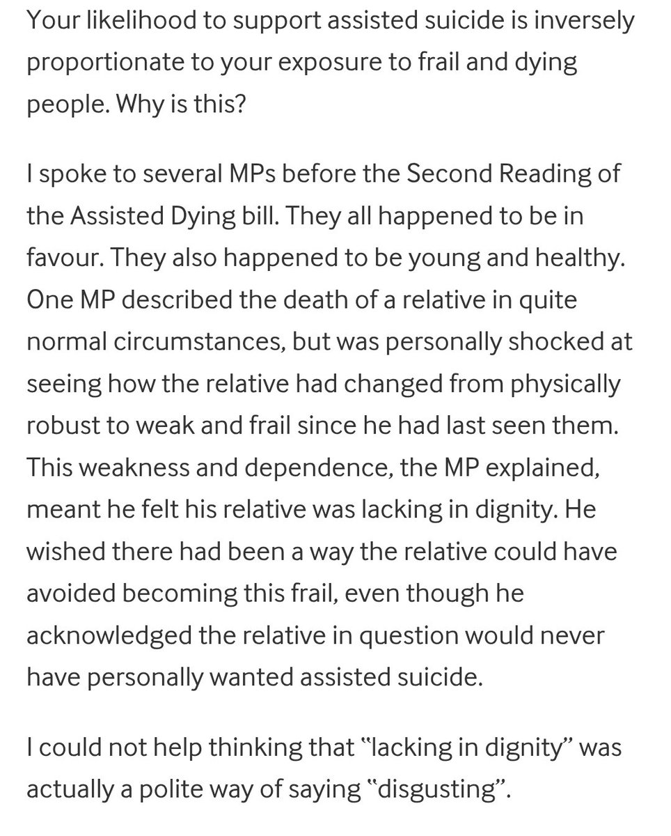 ProfMarkTaubert's tweet photo. Disgust in (Ordinary) Dying? - Observations from an eldery care resident doctor  https://t.co/Cc94EEm8KC
In @BMJ_SPCare  
@TradSkowronski #AssistedDying https://t.co/u5yeiTuFuP