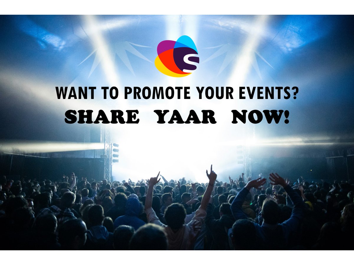 ShareYaarNow's tweet photo. Event Creators: Tired of complex algorithms and ad spend for your event promotion?

Join the movement @ShareYaarNow  Event Discovery and Promotion Simplified! https://t.co/OrdL6fCNfy