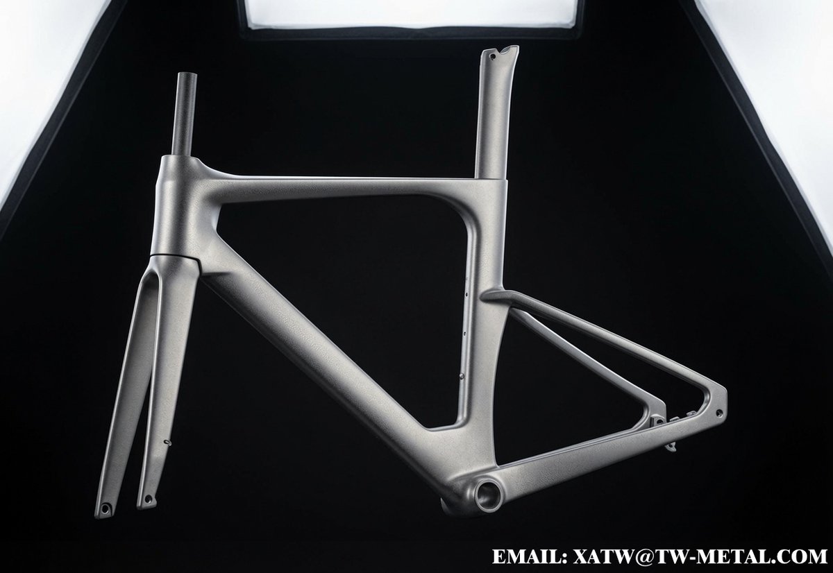 XACDalisa's tweet photo. Fully Connected. Fully Custom. Fully Titanium.  The upcoming masterpiece from XACD.
No tubes, no limits. By utilizing state-of-the-art SLM 3D Printing Technology, we are reshaping what a Titanium bike can look like.
Contact us:
WhatsApp: +86 18291934244
Email: xatw@tw-metal.com https://t.co/IfLmrOrSvA