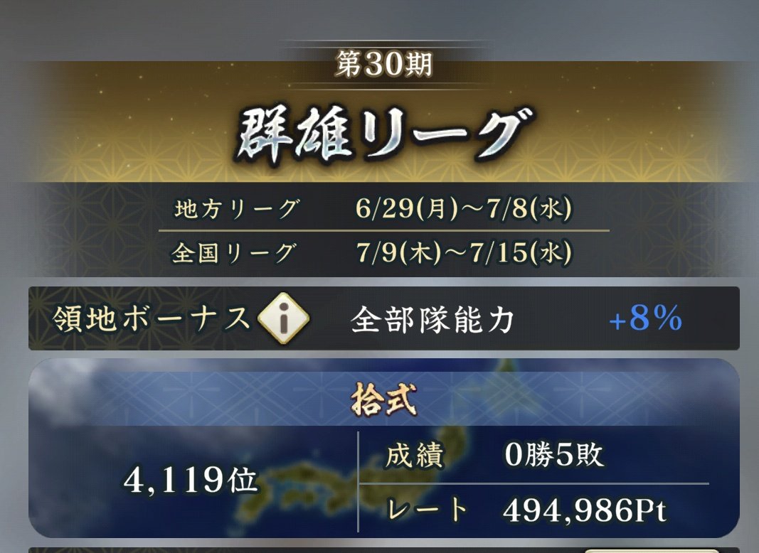 olive_0824's tweet photo. 0勝5敗……
拾式の最初は毎回これなのしんどい🥲

泣くぞ🥺 https://t.co/EVpUzi5E3i