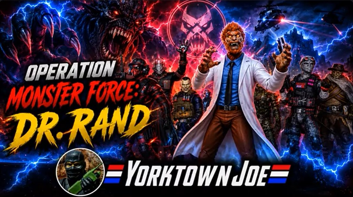 SerpentorsLairX's tweet photo. NOW YOU KNOW WITH YORKTOWNJOE – Operation Monster Force Dr. Rand REVIEWED!
#GIJoe #GIJoeCommunity #MonsterForce @YorktownJoe 🔴⚪️🔵
https://t.co/gIUssxyI3d https://t.co/gv1vsUvjsM