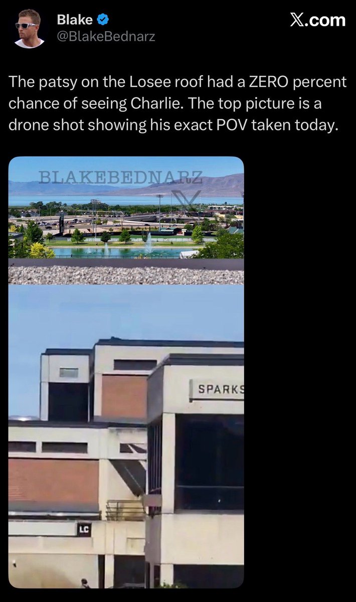 osintsean's tweet photo. Blake Bednarz admits to violating UVU's drone policy and is in violation of federal aviation laws @FAANews 

Admits to taking off on UVU private property. Admits to landing on UVU private property. 

Also, his drone is on a horizontal axis facing straight. Enjoy those fines. https://t.co/jeFkVmdGjk