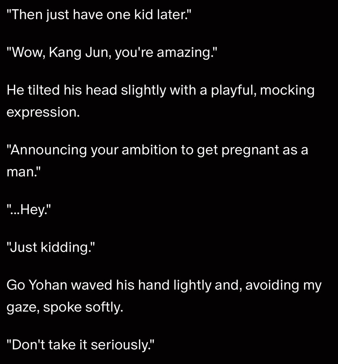 scaraethrs's tweet photo. i know go yohan wished for mpreg kang jun https://t.co/Q3DKtTbApB
