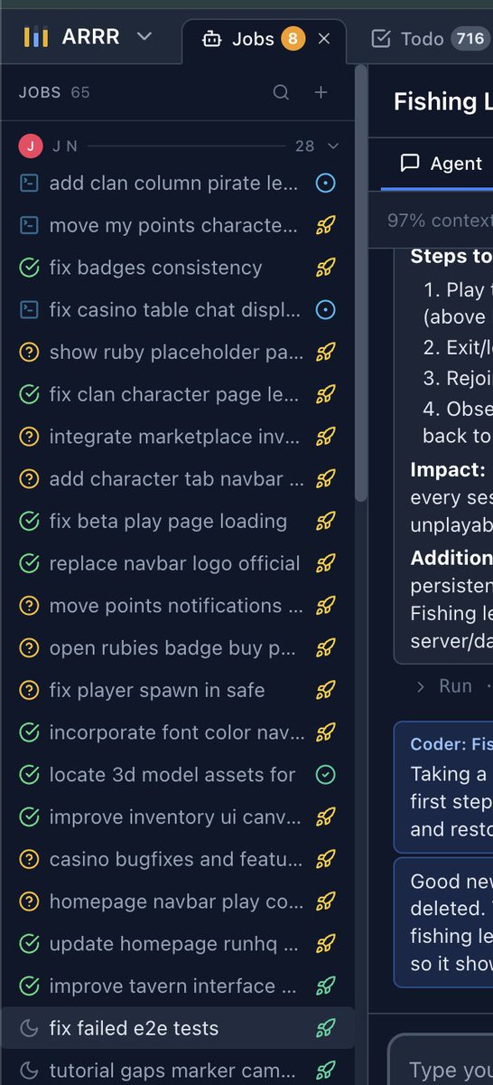 bboym0dE's tweet photo. Many new features &amp; fixes going live in Production! (yellow rocket icons)

Deploying now. https://t.co/dQABzeTpQD