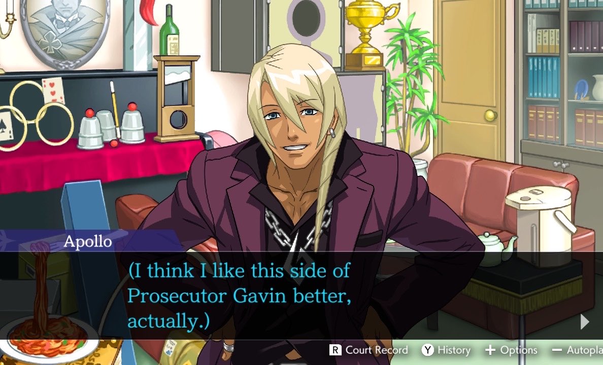 ryutadori's tweet photo. if apollo prefers the prosecutor side of klavier.. and klavier ends up choosing law over music…. walk with me now! https://t.co/iYW94IhDBG