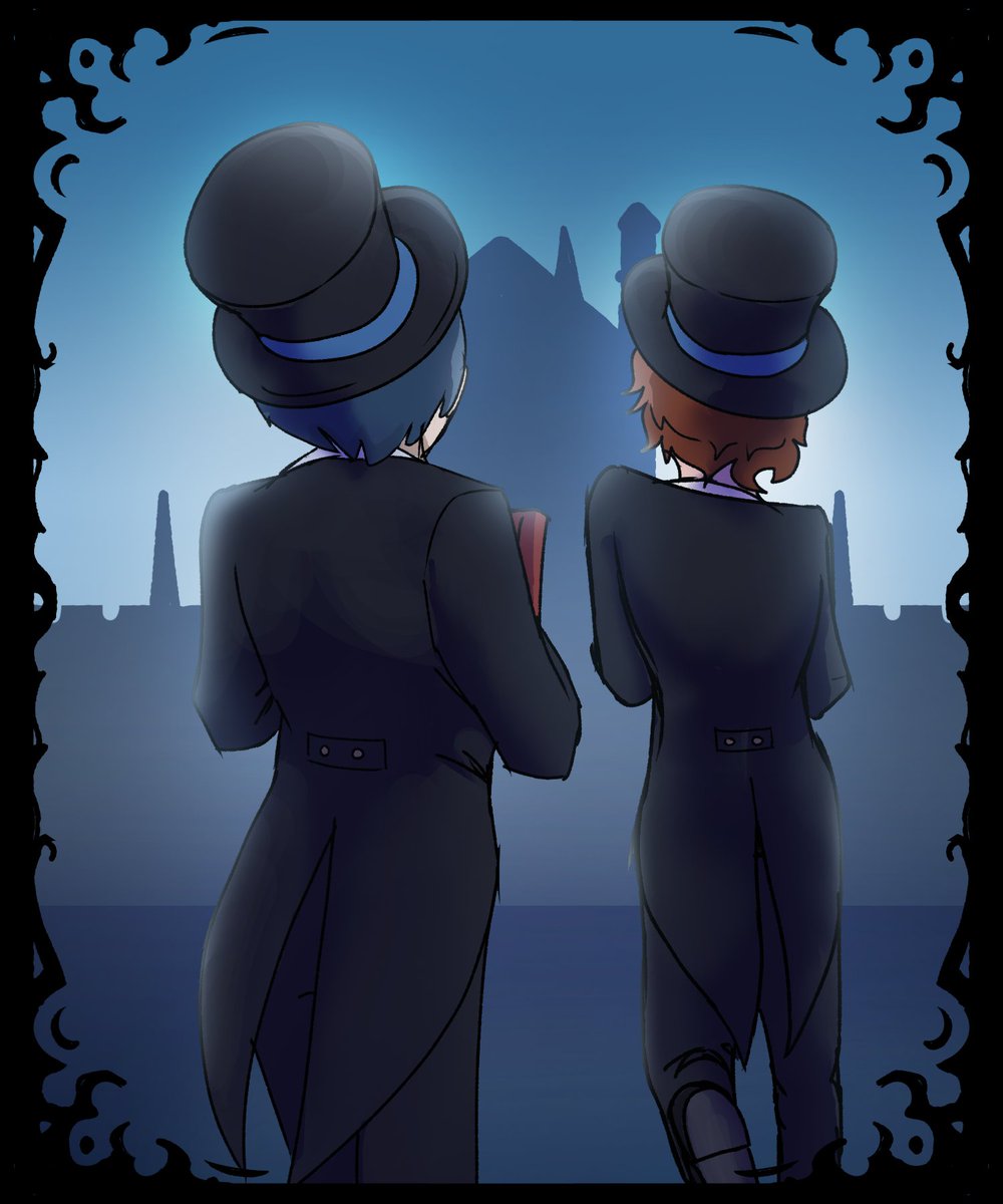 blackbutlerweek's tweet photo. #blackbutlerweek / Day 4: What If?
Art by Phoenix-of-Starlight (https://t.co/mNiBkG7OL1)
What if he'd been given the chance for a normal life? Would he have made friends there? Built a future? It's not a thought he can afford to dwell on. No time for regrets, nor hesitation. https://t.co/wLLaKGyE78