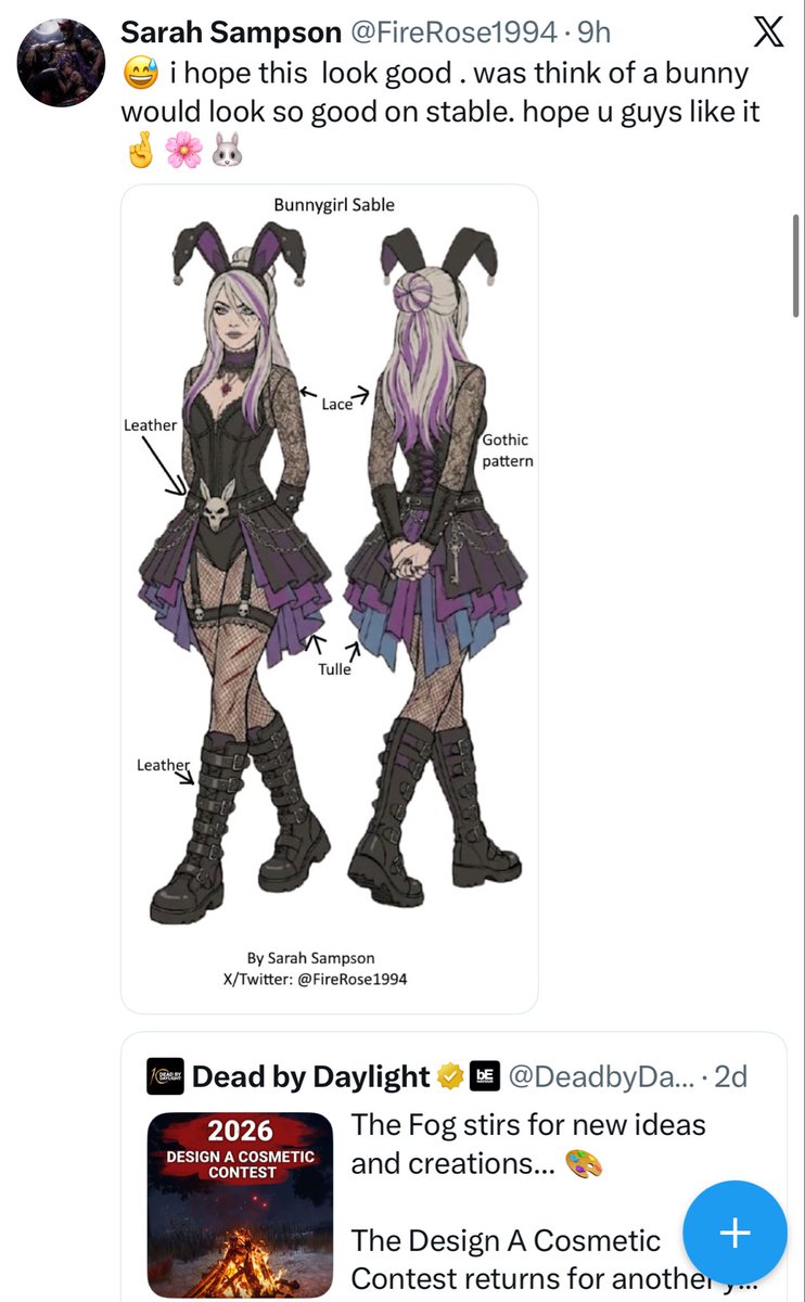 dwightswife's tweet photo. if i had a dime for every ai sable cosmetic entry ive seen today id have two which isnt a lot but it’s interesting it happened twice https://t.co/G4G5OKaFTE