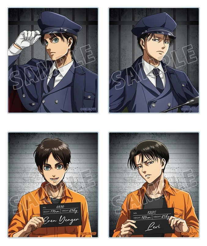 shingeki_check's tweet photo. アニメイトオンラインで予約開始！

TVアニメ『進撃の巨人』 描き下ろし 看守ver. / 囚人ver. アクリルカード2枚セット【アニメイト先行販売】

https://t.co/iagMye6SvC https://t.co/obieSgggGs