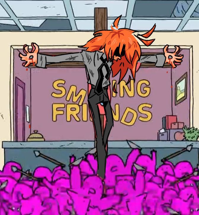 Indigo_Orchids9's tweet photo. friendly fire for @bobberbobman !! 

im gonna make more of these bro
#fivenightsatfrickbears3 https://t.co/c1vXpXTi3r