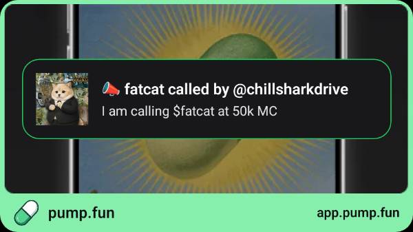 Haychprime's tweet photo. Just called out fatcat at $54.77K mcap. My recent call hit 3x! Follow me on https://t.co/IhNpxMYOlu app to get instant alerts: https://t.co/QSb9mOYCwT https://t.co/UHhN3dGpsc