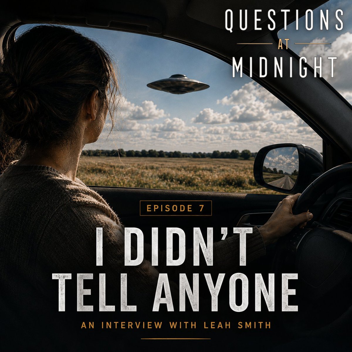 qampodcast's tweet photo. In Episode 7, my wife shares publicly for the first time about a daytime UFO encounter she experienced years ago and how it affected her spiritual life. It's about fear, faith, and finding peace.

#QuestionsAtMidnight #UFO #Faith #ChristianPodcast #Testimony https://t.co/p1A4dzwIvh