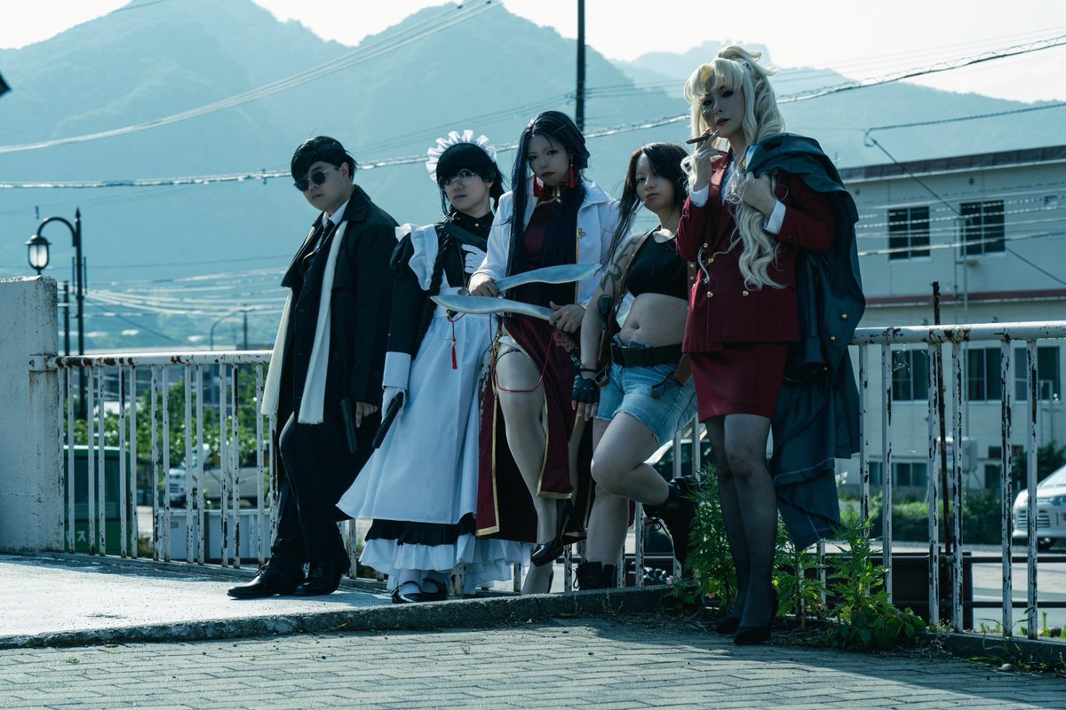 rotten_0666's tweet photo. cosplay 

【  BLACK LAGOON  】  

Photo @Ca_Haru1000000 

TMAF1日目私達以外にも
ブラクラレイヤーさんがいる！！って
探してたら会えたので即興併せ撮影📷✨
急な撮影に対応してくれた📷haruさん
ありがとうございました😭🙏✨

 #tmaf2026  #TMAF2026  #TMAF  
メンバーはツリー↓ https://t.co/laWD7aukIz