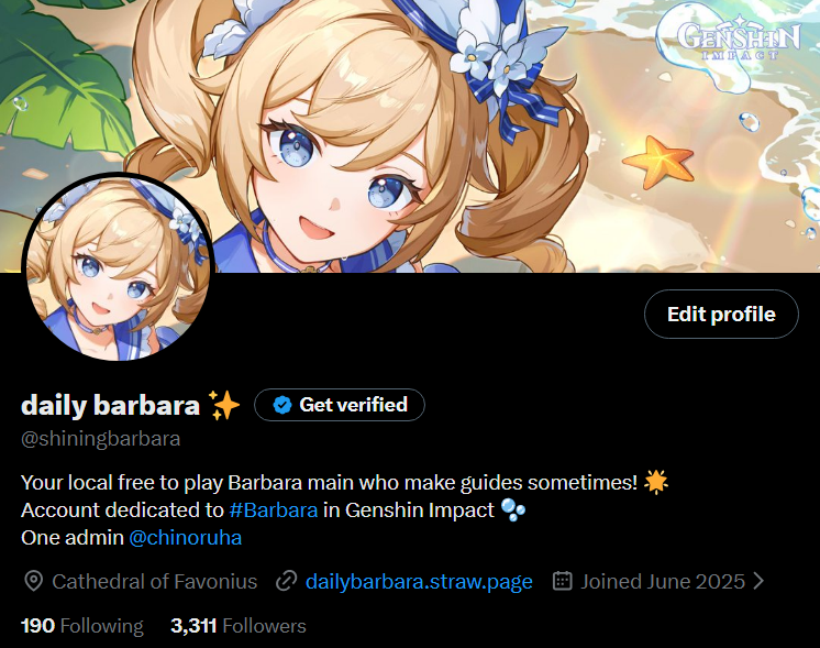 barbaraページ Thank you for 3300~!