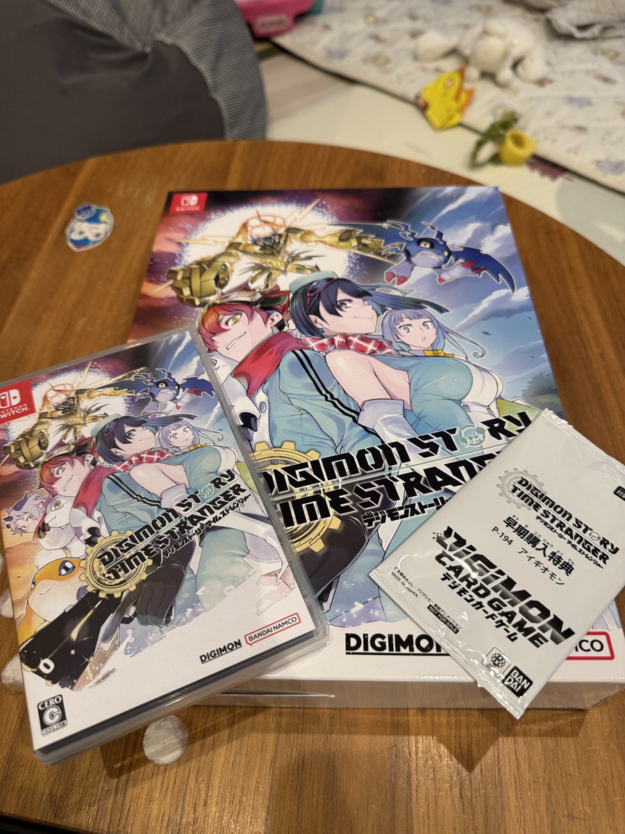 poketchikuwan's tweet photo. お店がめっちゃタイムストレンジャーだった😍😍😍
素晴らしい〜限定版の箱も感動や‧˚₊*̥(* ⁰̷̴͈꒨⁰̷̴͈)‧˚₊*̥ https://t.co/wsXEcfedew