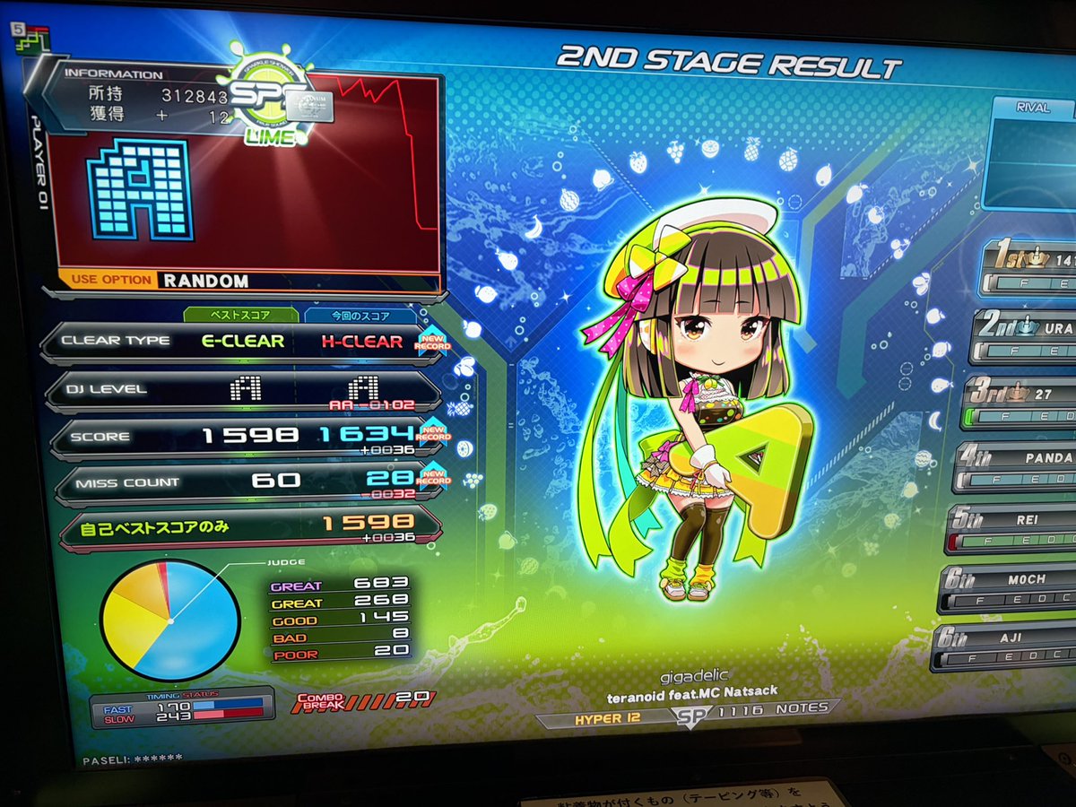 CHOSIIIN14's tweet photo. 軽ーくニーデラ
ギガデリハイパーハード
⭐︎12初ハード！
十段クッキー即4泣 https://t.co/MrhhpC7zfJ