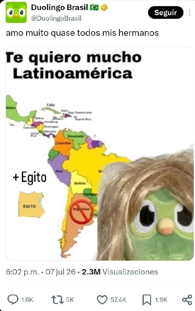 OkIPullUp2973's tweet photo. @DuolingoBrasil Ooga booga macaquiño, se hacen muy los defensores anti racistas, y despues publican esta crotada https://t.co/XTEXIvJKSe