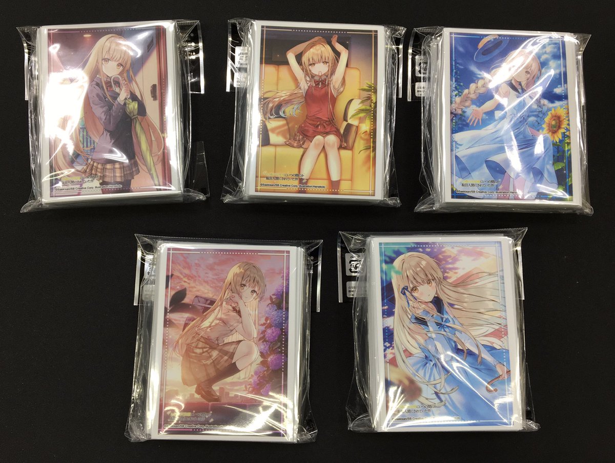 本日入荷のキャラクタースリーブとなります！ 販売開始は明日7月10日