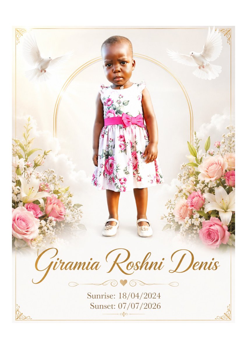 jb_derrick's tweet photo. Another dark day in the JB family as the first grand daughter, Giramia has been called to be with the Lord on 07/07/20206. Meet Papa, JB. We're missing you. May your Souls Rest in Eternal Peace, Amen.
We love you all ❤️❤️❤️ https://t.co/YjbMaK0hhX