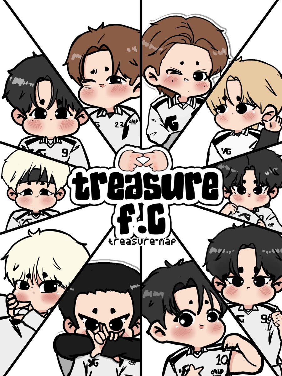chipnuna's tweet photo. 💎 ; TREASURE FC⚽️

@treasuremembers https://t.co/oN15arsjZ4