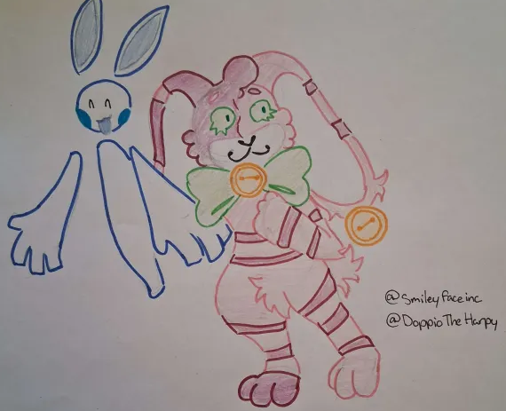 DoppioTheHarpy's tweet photo. My Fourth Attacks:

@Smiley_quin 
@/kettledkat on Tumblr
@cheewiizz 
@AvalynaDoStuff https://t.co/WpY2veV0Wh