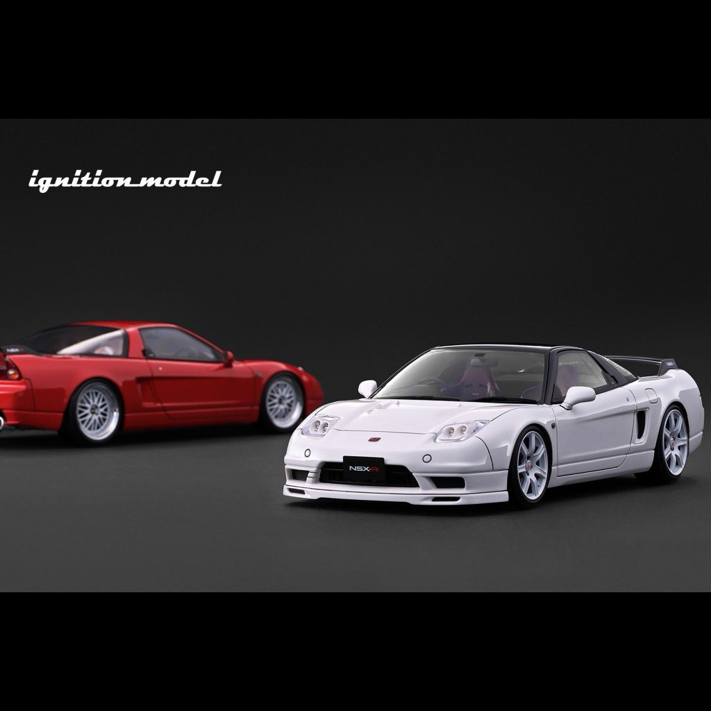 ignitionmodel's tweet photo. 7月22日(水）ご予約締切の未発売新製品から最新モデル「NSX-R (NA2)」＆「Civic Type-R (FL5)」をご紹介。

ホンダのスポーツモデルを象徴する「タイプR」のトップに君臨するNSX-Rは、いまだに色褪せない人気モデル。特に固定式ヘッドライトが特徴的な後期型はその希少性から実車は非常に高価です。 https://t.co/J7fxNFAcTZ