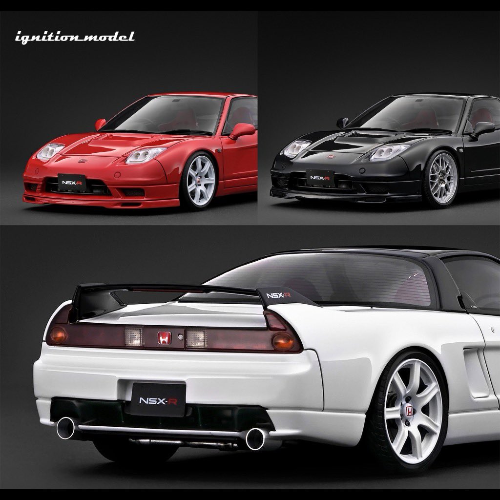 ignitionmodel's tweet photo. 7月22日(水）ご予約締切の未発売新製品から最新モデル「NSX-R (NA2)」＆「Civic Type-R (FL5)」をご紹介。

ホンダのスポーツモデルを象徴する「タイプR」のトップに君臨するNSX-Rは、いまだに色褪せない人気モデル。特に固定式ヘッドライトが特徴的な後期型はその希少性から実車は非常に高価です。 https://t.co/J7fxNFAcTZ
