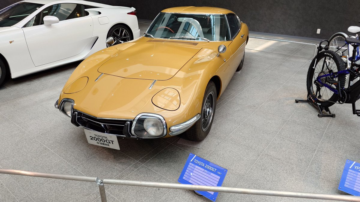 j5641469's tweet photo. YAMAHAコミュニケーションプラザへ
トヨタ2000GTのエンジン作ってのは知らなかった😲

ホンダワルキューレで行くのは少し気が引けた🤣

#ツーリング
#磐田
#YAMAHA
#ヤマハ https://t.co/oM9VF3QPb7