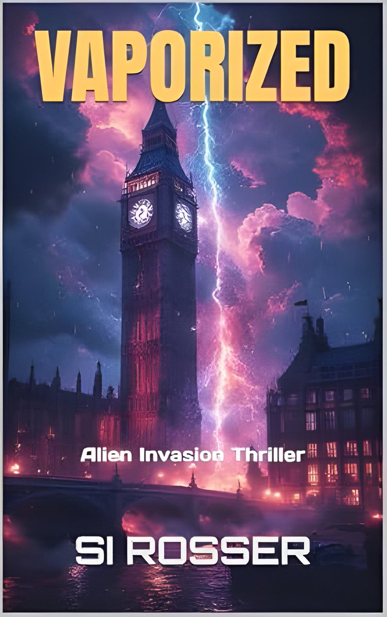 AZofGWarming's tweet photo. #Author's Corner - #Book News VAPORIZED #Alien # SciFi #Thriller..
Learn More - https://t.co/UUTb668qv1
#UFOs #UAPs #AuthorsCorner #SciFi #SciFiThriller #BookCommunity #IndieAuthors #SciFiLiterature #Aliens #action #invasion #dystopian #sciencefiction #iartg #asmsg https://t.co/sTdr01e41B