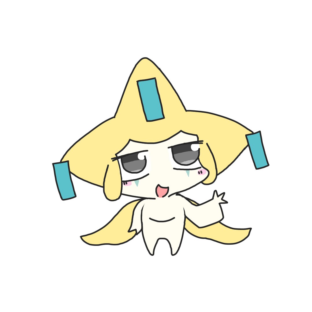Nek0_M1kan's tweet photo. 表情差分我できたゾ。かわいいなあジラーチくん。 https://t.co/2SohnILQdu