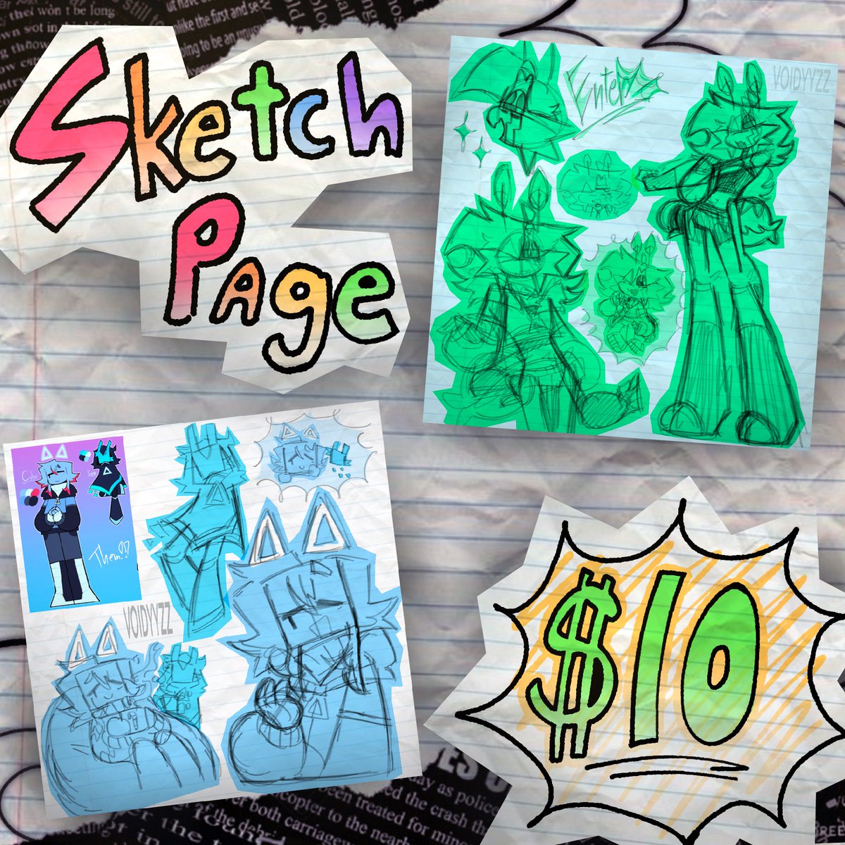 Chr0maToast's tweet photo. COMMISSIONS ARE OPEN BTW WOOOO
ya like clowns? Jesters? Freaky lil guys? WELL I DO TOO AND I’LL DRAW EM FOR YA! slots are limited so come grab one while they’re open!

(more info +contacts in replies!) https://t.co/Z7MrnDIxip