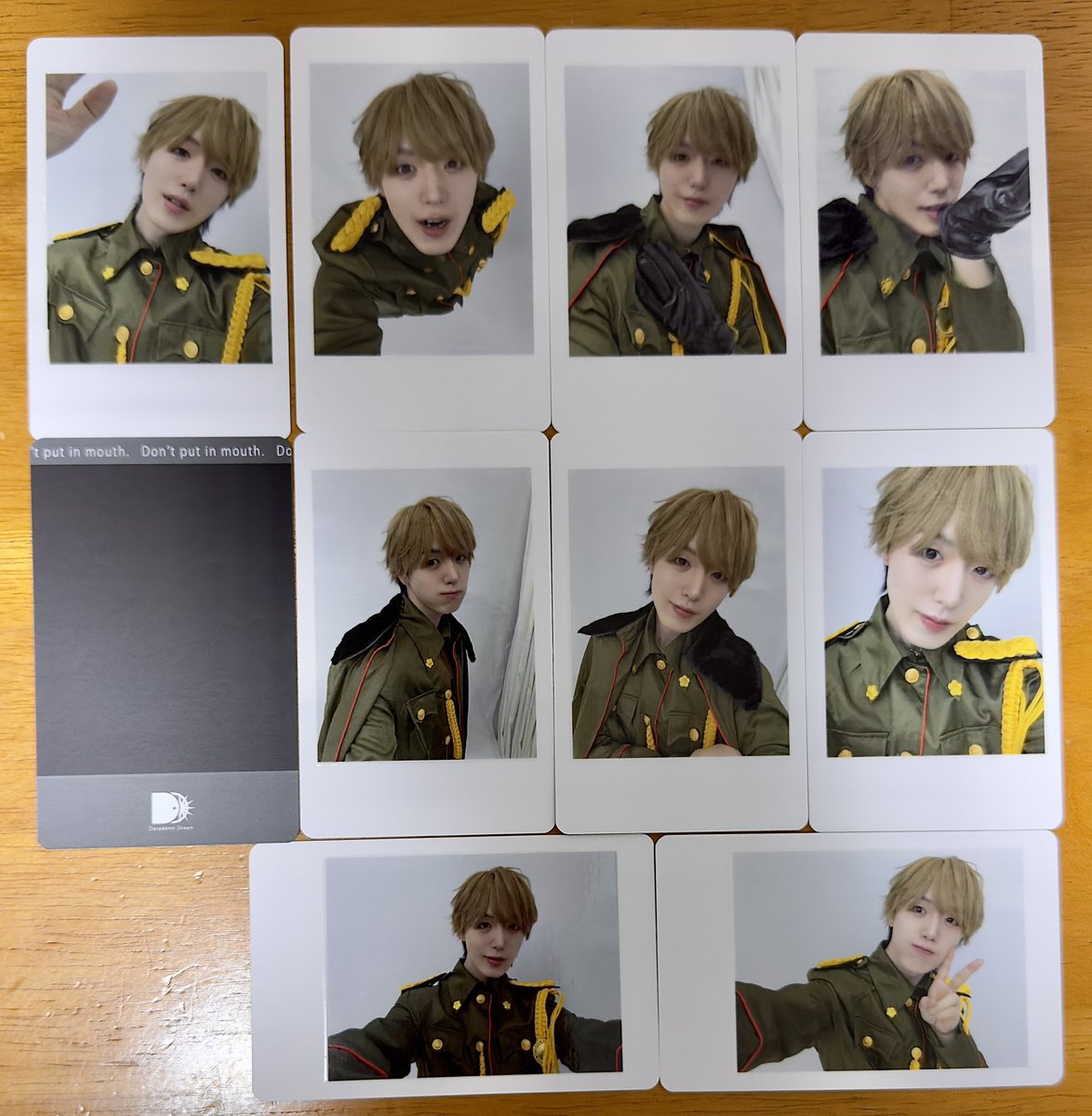 SbzNj_'s tweet photo. ReLIT リリット りりっと 軍服 ハピカ

譲：画像
求：定価（ランダム＋1、＋3即決）
※抱き合わせは過去分

希望かぶった場合は枚数多い方優先
手渡し可能ですが、当方都合で💫現場先になってしまうため郵送対応いただける方優先いたします。申し訳ございません。お気軽にお声掛け下さい https://t.co/YynP7N5Dt4
